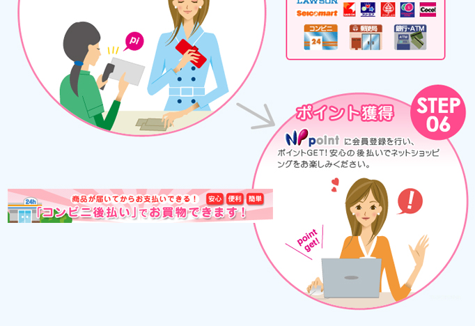 NPコンビニ払い5