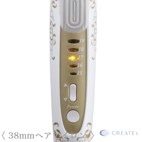 画像3: クレイツイオン グレイスカール 38mm CIC-W72012N-- (3)