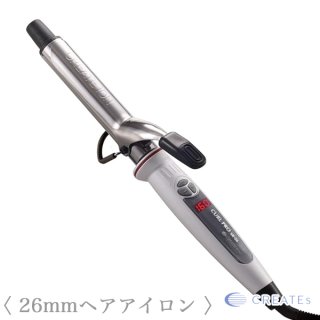 CREATE ION エレメアカール カールアイロン SC-G73308W 26 エレメアカール 26mm