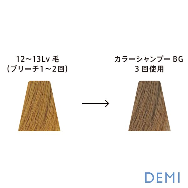 画像2: デミ トレニージョ カラーシャンプー BG 290ml-- (2)