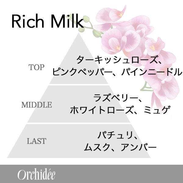 画像2: ビーエックス メゾン オルキデ リッチミルク 100ml-- (2)