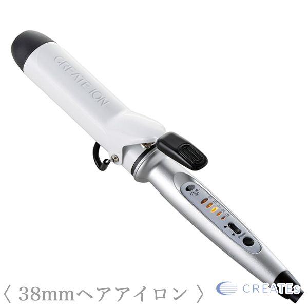 クレイツイオン カールアイロン 38mm