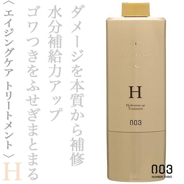 ナンバースリー ミュリアム ゴールド トリートメントH 620g