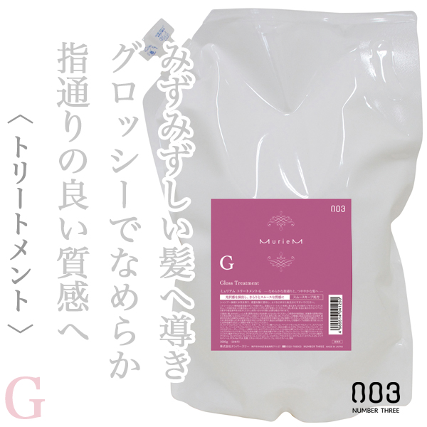 ナンバースリー ミュリアム トリートメントG 3000g